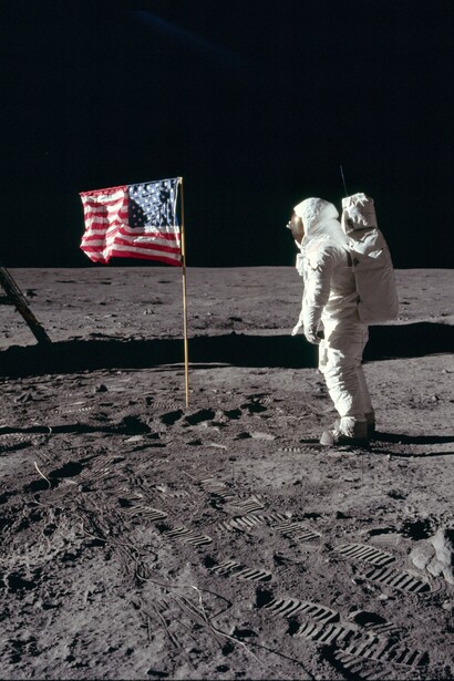 De paseo por el Mare Serenitatis de la Luna (Misión Apolo 11)