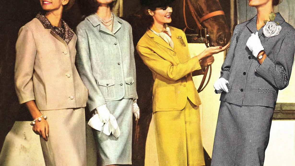 Moda clásica de los años 60