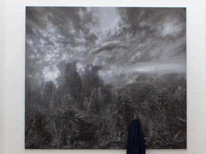 Pipo Hernández Rivero, Normas para no estar, vista de exhibición. Cortesía de Galería Nueveochenta 