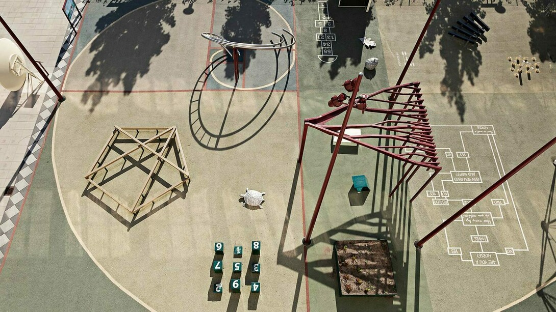 The mathematical garden, exhibition view. Courtesy of Tekniska Museet