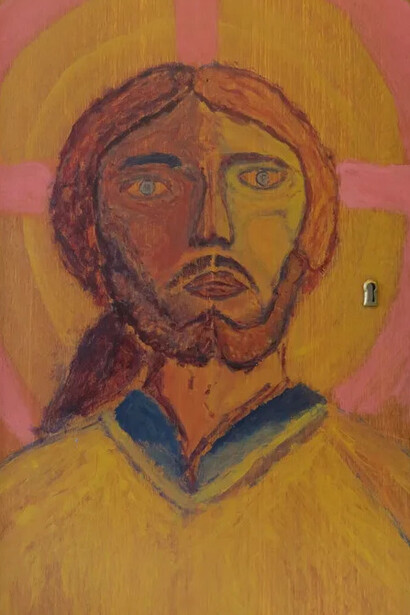 Homeless in the city, artwork in exhibition. Courtesy of Amsterdam Museum