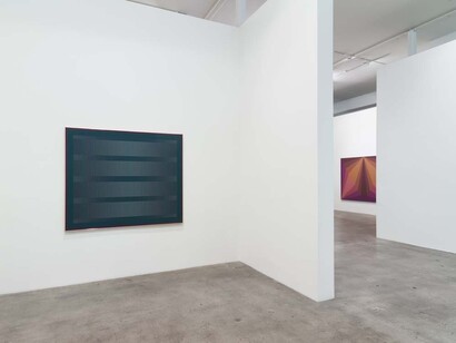 Julian Stanczak. Courtesy of Diane Rosenstein Gallery