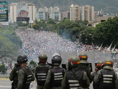La política venezolana ha estado marcada por un mes de protestas ciudadanas que toman más fuerza cada día