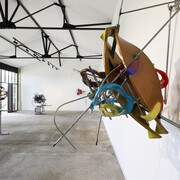 Frank Stella, Recent works, exhibition view. Courtesy of Ceysson and Bénétière Gallery