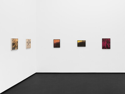 Teresa Gierzyńska, The children of Sławoszyno, exhibition view. Courtesy of Gunia Nowik Gallery