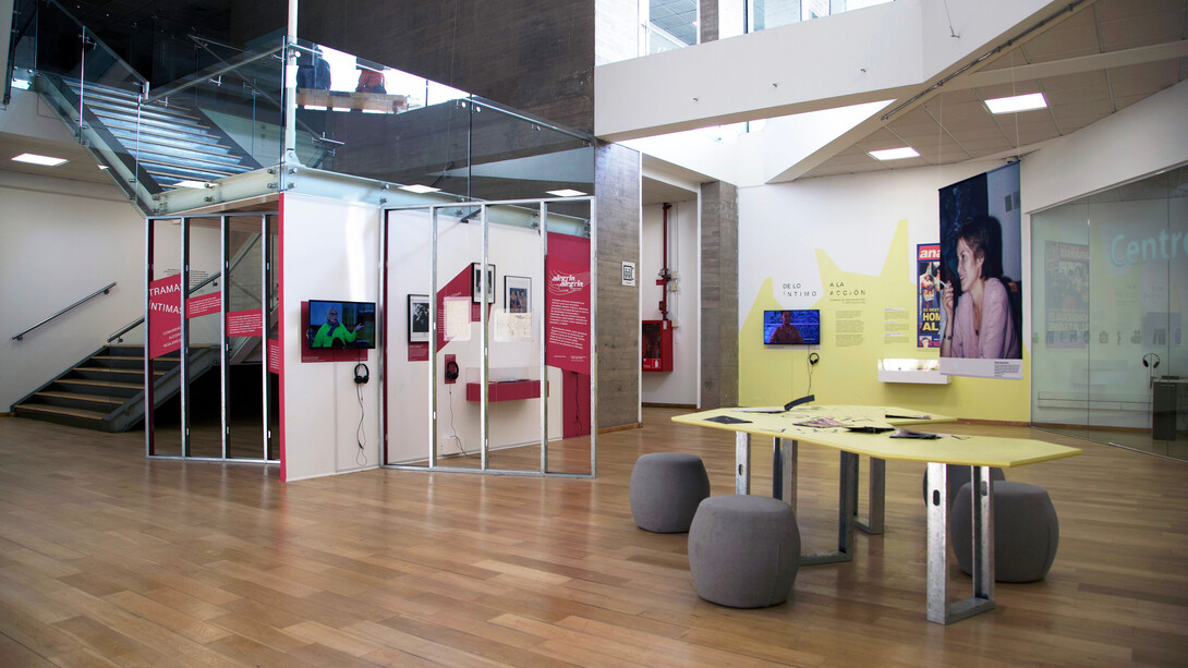 Alegría alegría, vista de exhibición. Cortesía del Museo de la Memoria y los Derechos Humanos