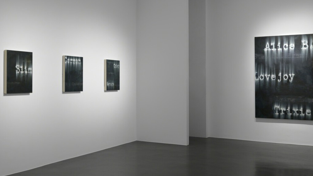 Gary Simmons. Courtesy of Simon Lee Gallery