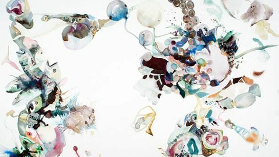 Emilie Clark, Untitled (EHR-86), from Sweet Corruptions (2013), Watercolor And Graphite On Paper, 29.8h x 41.5w in (75.7h x 105.4w cm)
