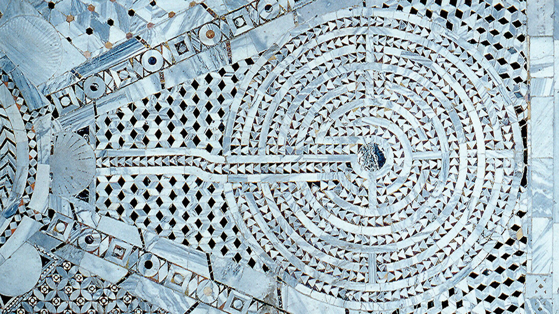 Il mosaico del Labirinto di San Vitale