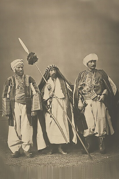 Peasant from the environs of Damascus, Syria, Ottoman Empire