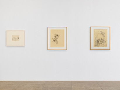 Willem de Kooning, You have to change to stay the same, exhibition view. Courtesy of Jahn und Jahn