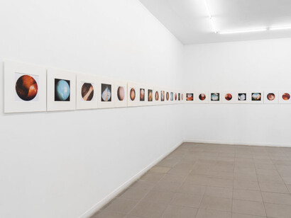 Cesare Pietroiusti, Materia paterna, exhibition view. Courtesy of the Gallery Apart 