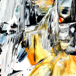 Su Dong Ping, No. 23 (detail), 2014, Acrylic on plastic board, 15 x 16.5 cm; 5 9/10 x 6 1/2 in.