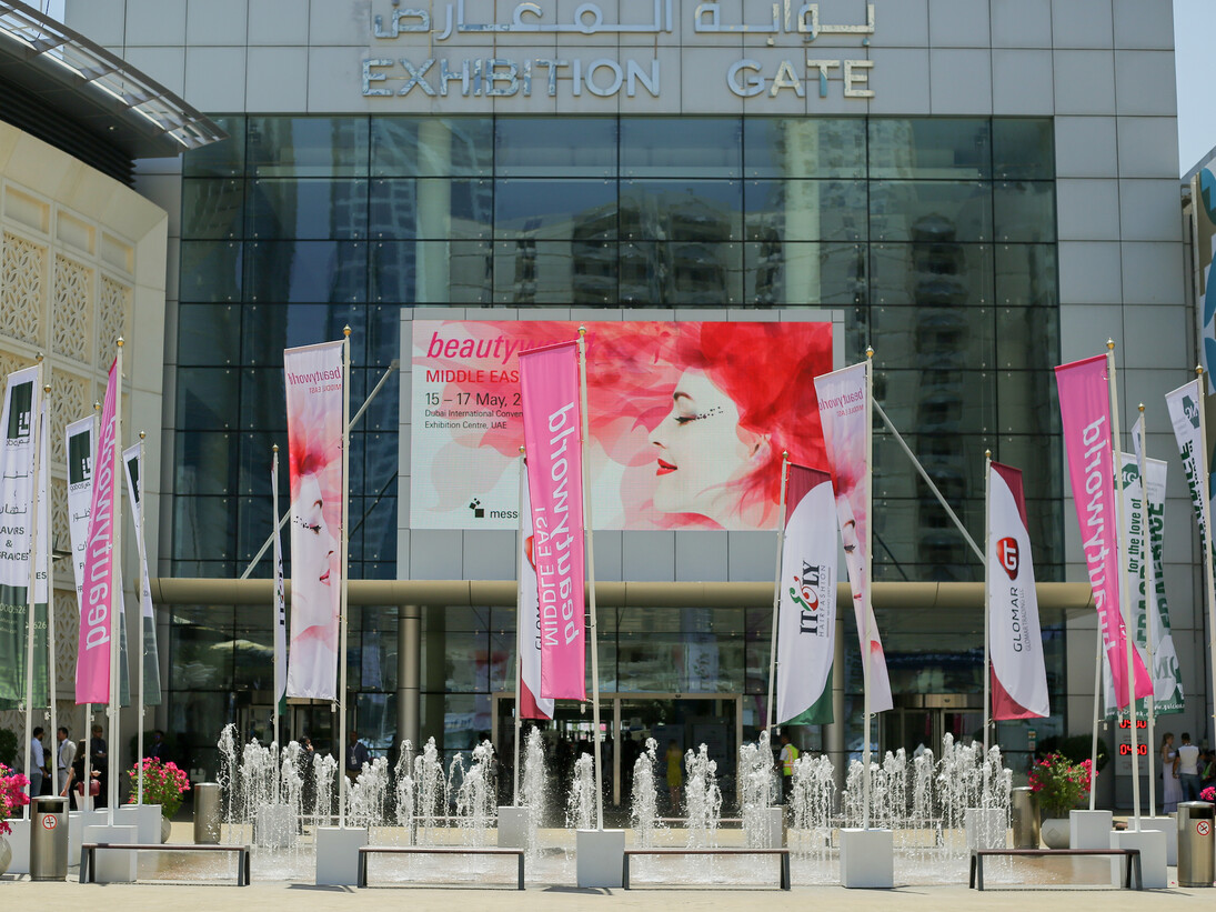 Beautyworld Middle East, fair view. 