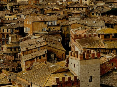 Los tejados de Siena