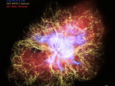 Immagine della Nebulosa del Granchio ripresa dal Compass. Immagine della Nebulosa del Granchio ripresa dal Compass. J. DePasquale, and R. Hurt (Caltech/IPAC)