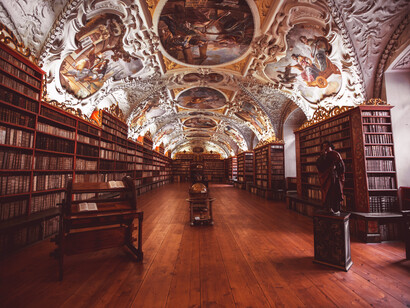 Una biblioteca inestimabile a Praga