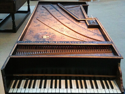 Hans Ruckers, Harpsichord and Virginals in one box by 1594