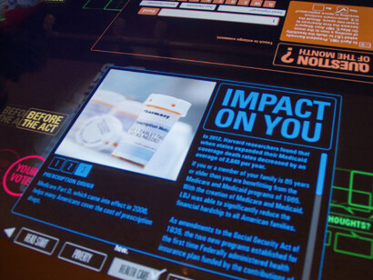 The Legacy Gallery, Exhibition view. Courtesy of LBJ Presidential Library