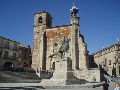 Estatua ecuestre Francisco Pizarro,
Trujillo, España