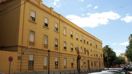 Comisaría de la Policía Nacional sita en la calle Zapadores, 2018, Valencia, España