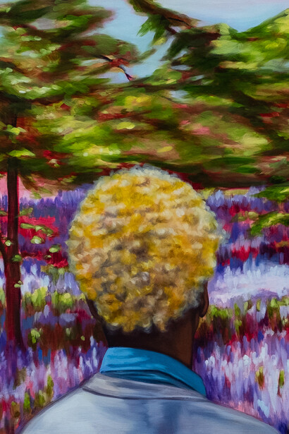 Tabitha Whitley, Bluebell, 2024. Courtesy of the Untitled Space 