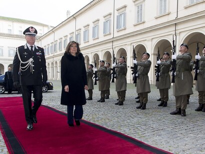 Il Presidente del Senato Maria Elisabetta Alberti Casellati
