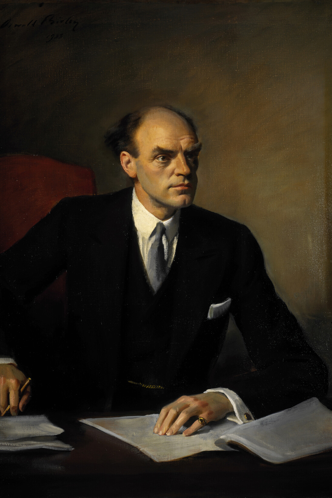 Sir Oswald Birley, John Reith, Lord Reith, 1889-1971, Oil on canvas, 127.50 x 102.30 cm, Scottish National Portrait Gallery