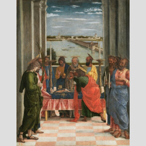 Death of the Virgin, Ca. 1462. Mixed method on panel, 54.5 x 42 cm. Courtesy of Museo del Prado