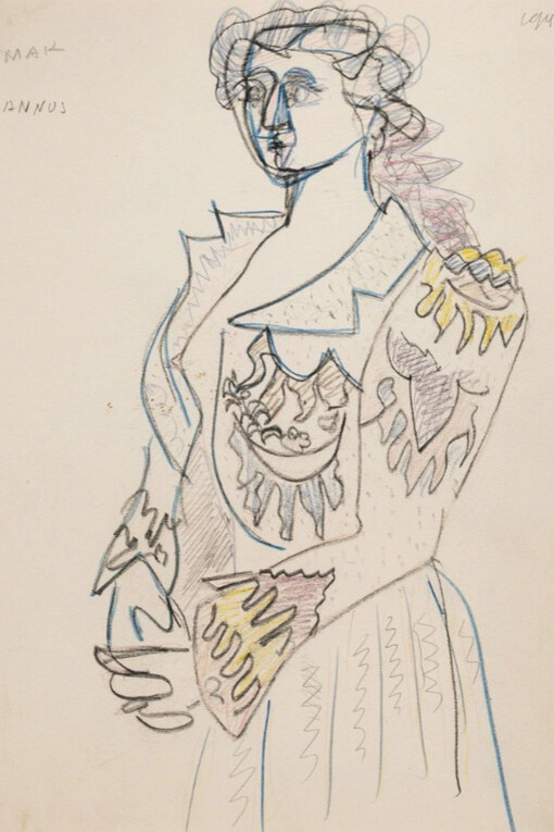 Draughtsmanship. Courtesy of Allan Stone Projects