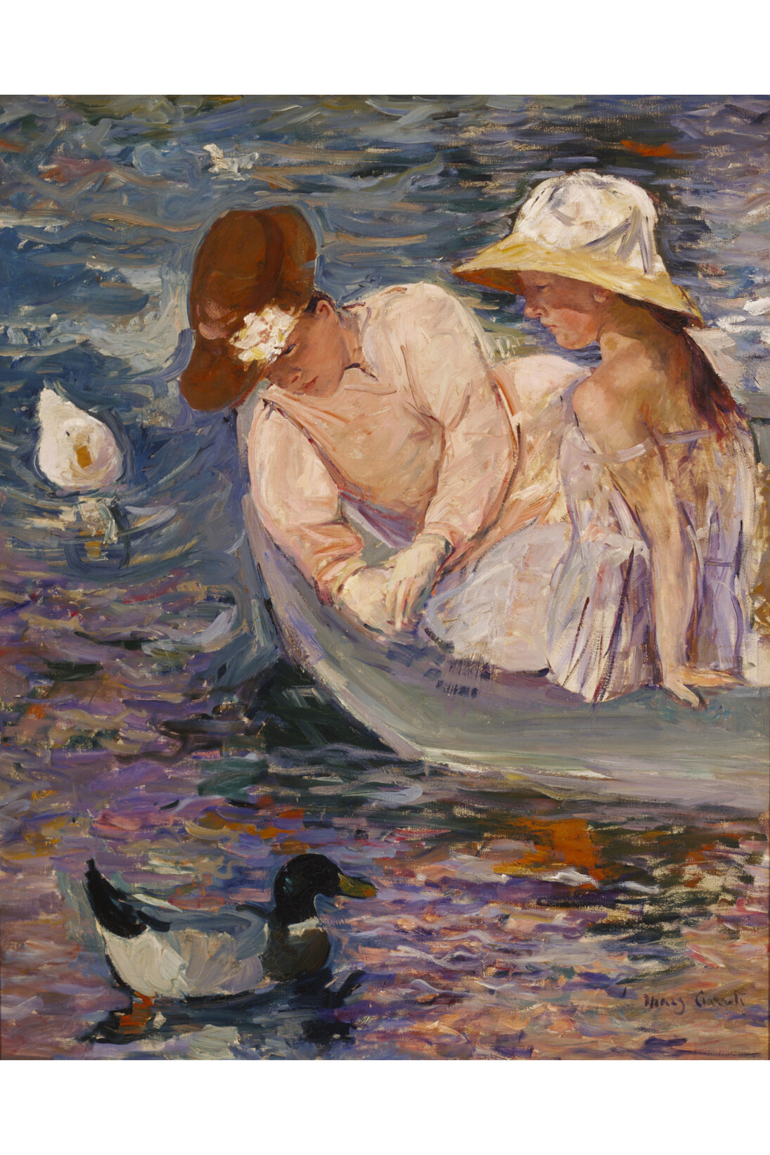 Mary Cassatt, Summertime, 1894, Oil on canvas, 100.6 x 81.3 cm, Terra Foundation for American Art, Chicago, Daniel J. Terra Collection, 1988.25, © Terra Foundation for American Art
 

