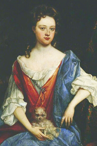 Mary, Lady Barrington Bourchier (d.1700) attributed to Willem Wissing, Ferens Art Gallery, Hull UK