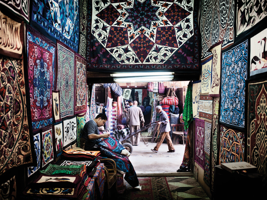 Ahmad working, Cairo, Egypt: 2013 © Massimiliano Fusari / Massimedia.com