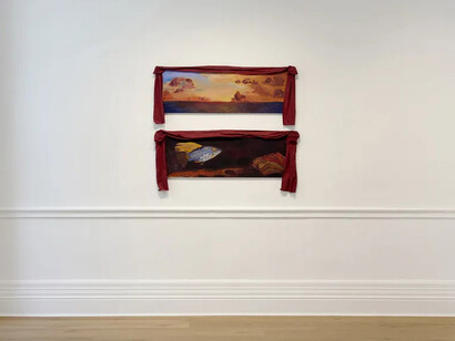 Ree Morton, Signs and gestures, exhibition view. Courtesy of Richard Saltoun Gallery