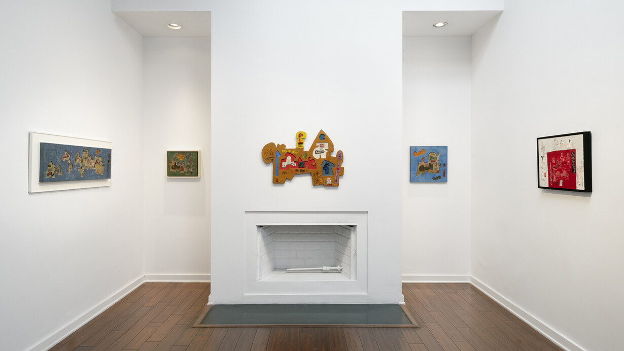Ynez Johnston, In search of the oracle, exhibition view. Courtesy of Louis Stern Fine Arts