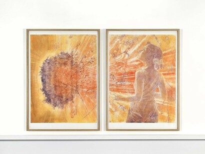 Agathe May, Par où le chemin ? (Where is the path?), exhibition view. Courtesy of Agathe May