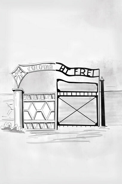 Ilustración para la obra de Nella Vulcano