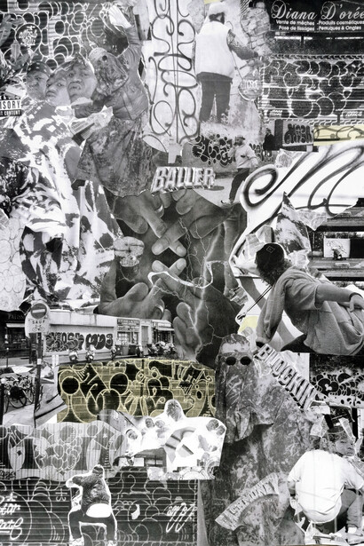 Mosa Fuck you Mosa. Collage, 2020
