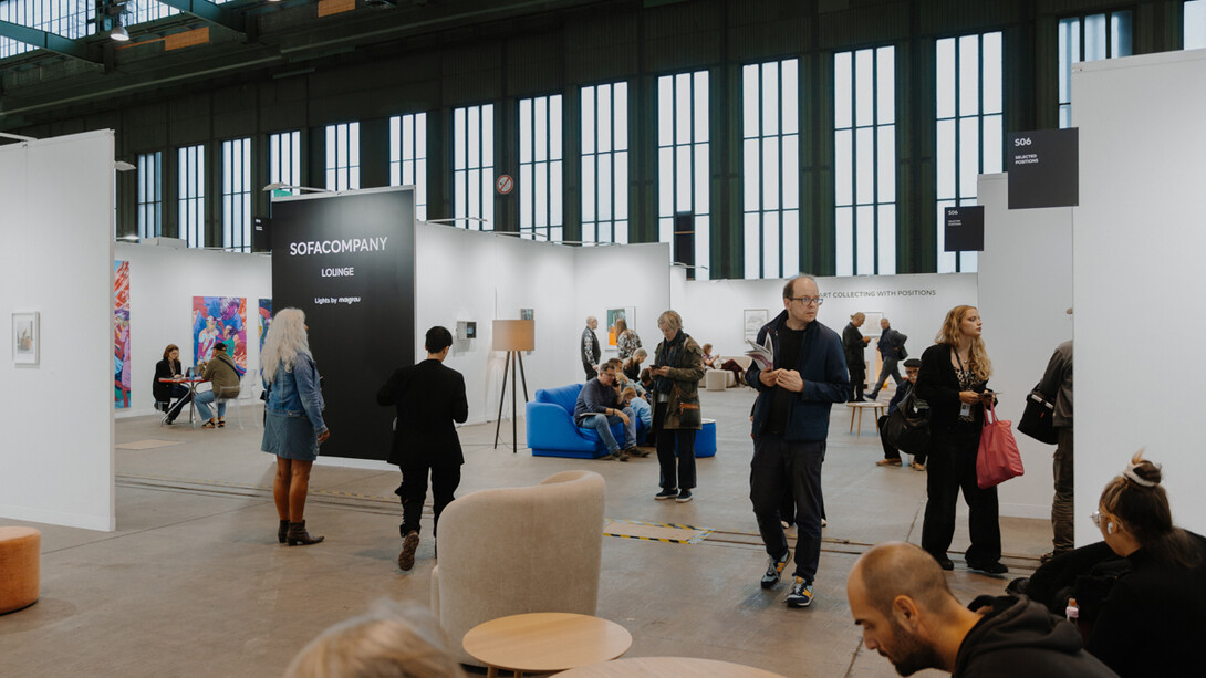 Positions Berlin Art Fair, past edition, exhibition view. Courtesy of Positions Berlin Art Fair
