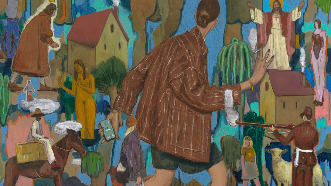 Michalis Kiousis, The follower (detail). Courtesy of Alma Contemporary Art Gallery