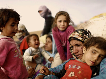 Todos los días aproximadamente 6000 sirios escapan de su país por la guerra