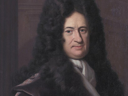 Gottfried Wilhelm Leibniz, por Bernhard Christoph Francke 