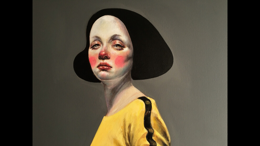DCG_Afarin Sajedi, You Look Ready_2019_acrylic on cavas_detail
