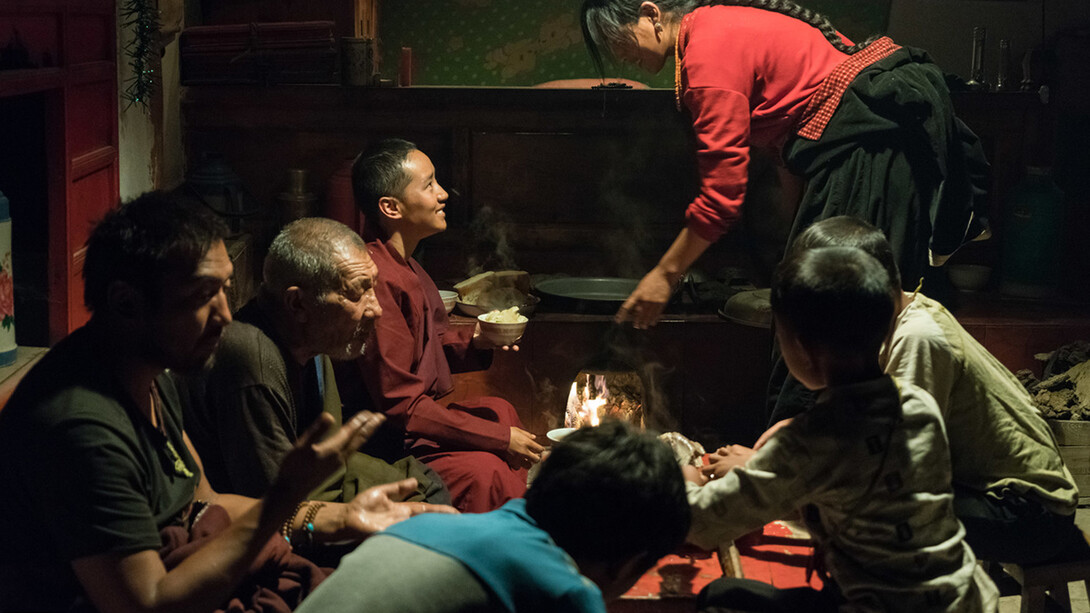 Qiqiu, una scena del film