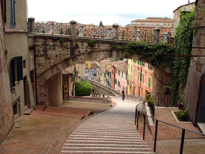 Via dell'Acquedotto a Perugia
