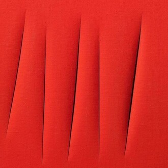 Lucio Fontana. Galería Cayón, Madrid, 2017. ©Joaquín Cortés y Román Lores