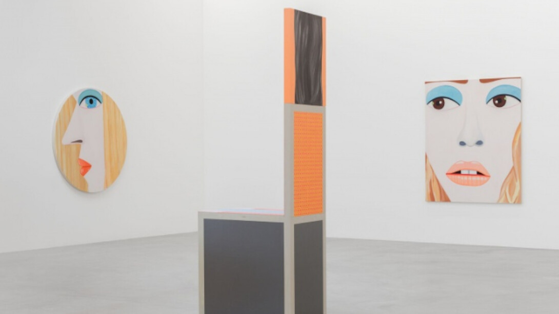 Brian Calvin. States, Exhibition view. Courtesy of Almine Rech