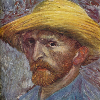 Autorretrato, obra de Vincent Van Gogh