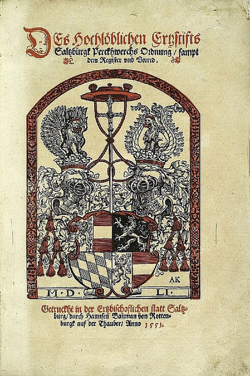 Manuscripts and Printed Works. Courtesy of Salzburg Museum