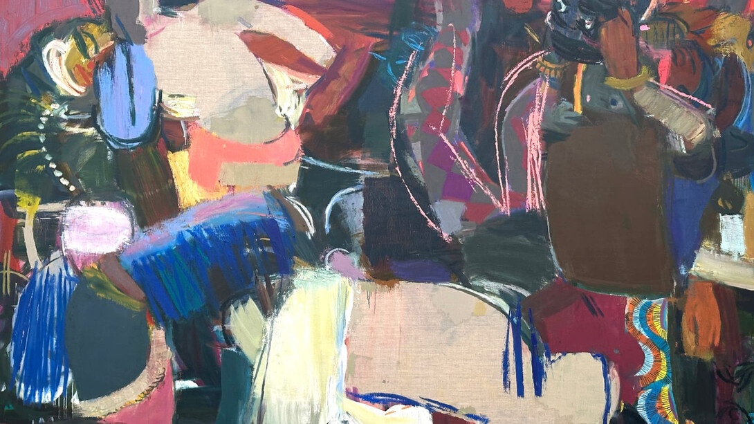 Sangram Majumdar, Control (detail), 2025. Courtesy of Nathalie Karg Gallery 